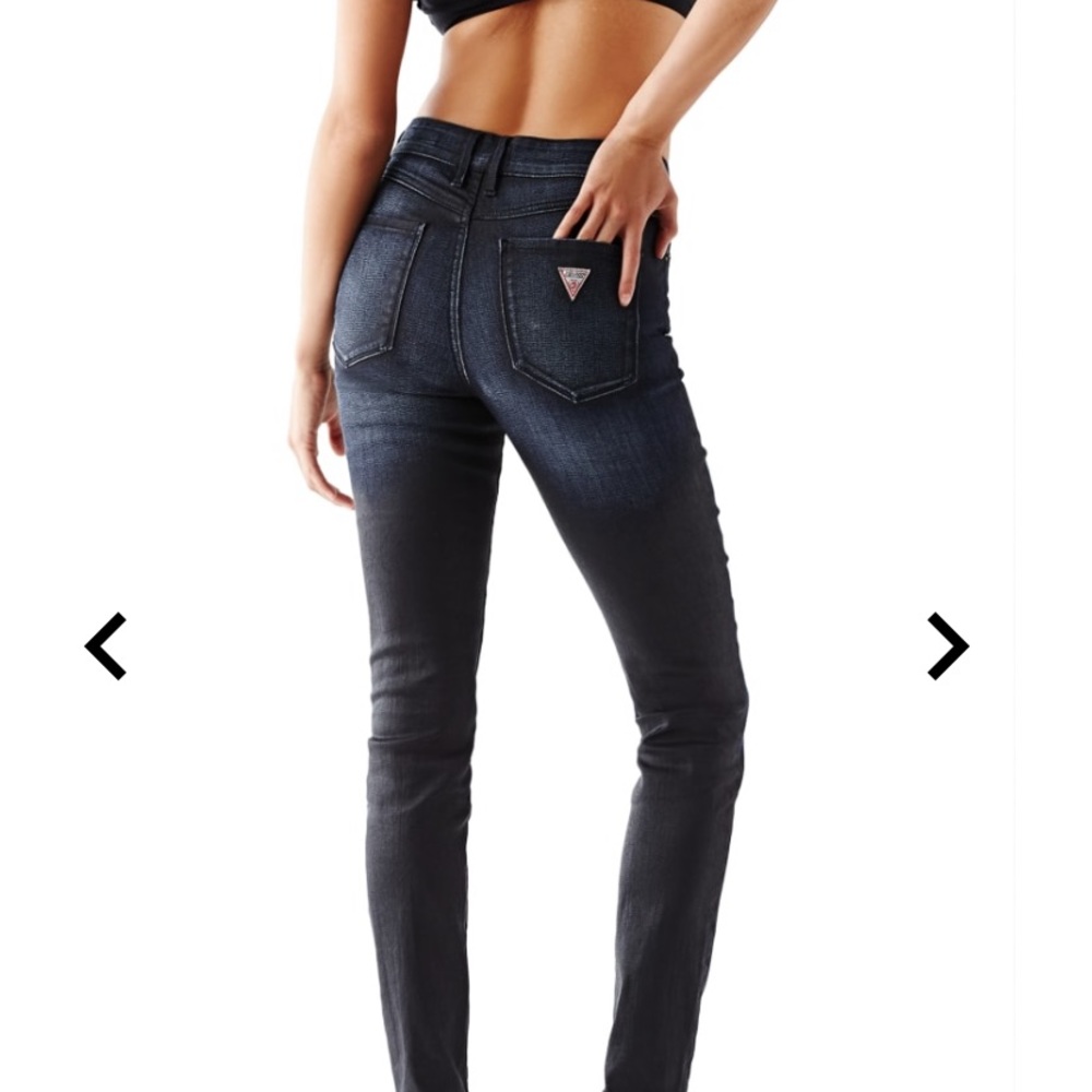 Guess 1981 high rise skinny jeans